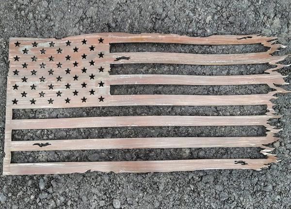 Montana Metal Art Company ole glory